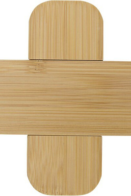 Croc Untersetzer aus Bambus – klein - EgotierPro 126362