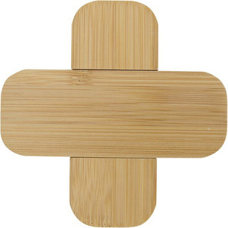 Croc bamboo trivet - small - EgotierPro 126362
