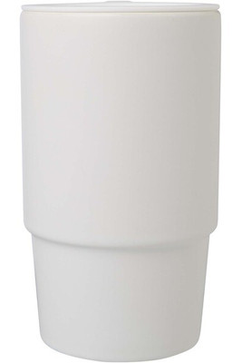 Carter 450 ml Keramiktasse mit Kunststoffdeckel - EgotierPro 100896