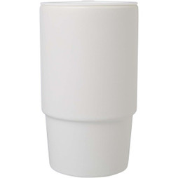 Carter 450 ml mok van keramiek met plastic deksel - EgotierPro 100896