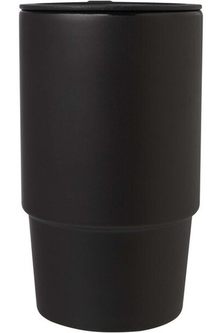 Carter 450 ml Keramiktasse mit Kunststoffdeckel - EgotierPro 100896