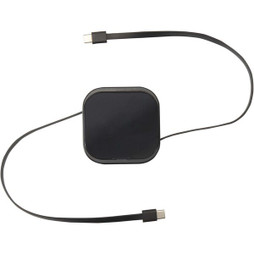 Gloas 5 in 1 gerecyclede, intrekbare datasynchronisatiekabel en snellaadkabel 100 W met smartphonetoolkit - EgotierPro 124448