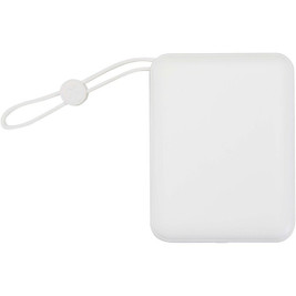 Acrux tabletpowerbank van 10.000 mAh 35 W met ingebouwde Type-C kabel van gerecycled plastic - EgotierPro 124450