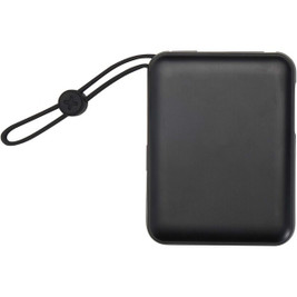 Acrux tabletpowerbank van 10.000 mAh 35 W met ingebouwde Type-C kabel van gerecycled plastic - EgotierPro 124450