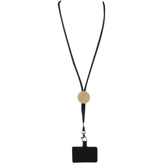 Adhab smartphone lanyard with bamboo details - EgotierPro 124456