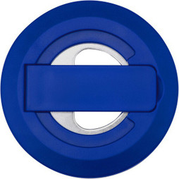 EgotierPro 124461 - Ain recycled plastic magnetic phone stand with bottle opener 