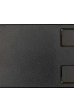 Alfirk recycled plastic foldeable desk phone stand with bamboo details - EgotierPro 124464