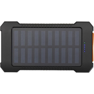Altair 5000 mAh 10W recycled plastic rugged solar power bank with built-in torch - EgotierPro 124471