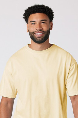 Cotton Heritage OU1690 - Camiseta de manga corta teñida en prenda