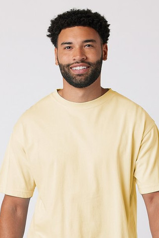 Cotton Heritage OU1690 - Camiseta de manga corta teñida en prenda