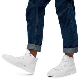 Mens High Top Canvas Shoes - Egotier 513