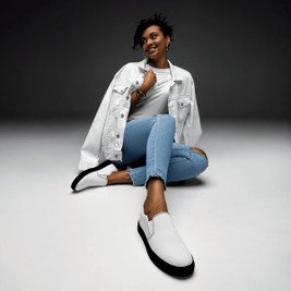 Women's Slip-On Canvas Shoes - Egotier 575