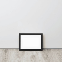 Matte Paper Framed Poster With Mat (cm) - Egotier 366