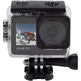 Prixton 2PA173 - Caméra d’action Prixton DV670 à double écran 4K