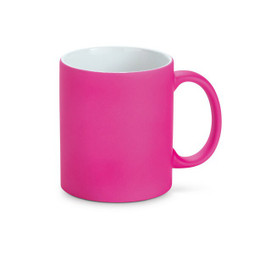 hi!dea 93886 - 350 mL neon finish ceramic mug
