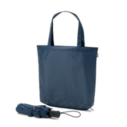 hi!dea 99094 - 2-in-1 umbrella with recycled polyester shopping bag included