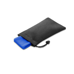 hi!dea 99969 - Recycled polyester (100% rPET) fitness cooling towel with non-woven pouch