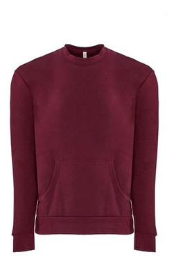 Next Level 9001 - Unisex Santa Barbara Pocket Crewneck Sweatshirt