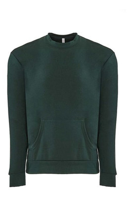 Next Level 9001 - Sudadera Unisex Santa Barbara Pocket Crewneck