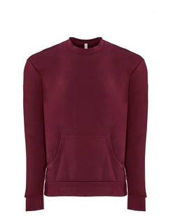 Next Level 9001 - Unisex Santa Barbara Pocket Crewneck Sweatshirt