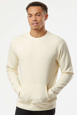 Next Level 9001 - Sudadera Unisex Santa Barbara Pocket Crewneck