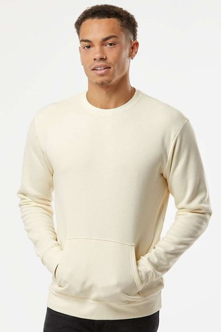 Next Level 9001 - Sudadera Unisex Santa Barbara Pocket Crewneck