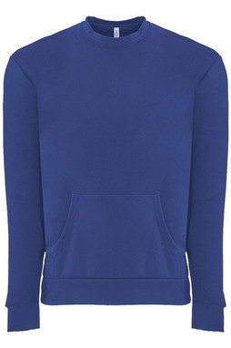 Next Level 9001 - Sudadera Unisex Santa Barbara Pocket Crewneck
