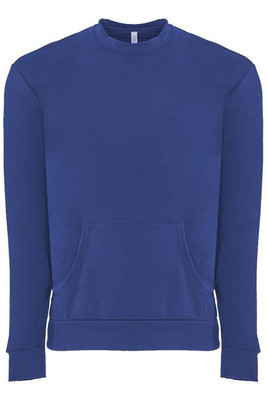 Next Level 9001 - Sudadera Unisex Santa Barbara Pocket Crewneck