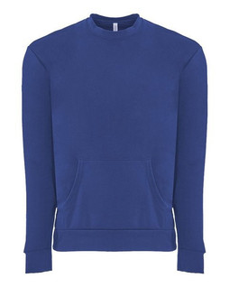 Next Level 9001 - Unisex Santa Barbara Pocket Crewneck Sweatshirt