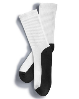 SOCCO SUB100 - USA-Made Crew Socks For Sublimation