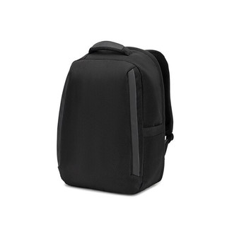 Anti-theft backpack, in twill with water-repellent coating and high-density 600D recycled polyester, for 173" laptop - Egotier 92393