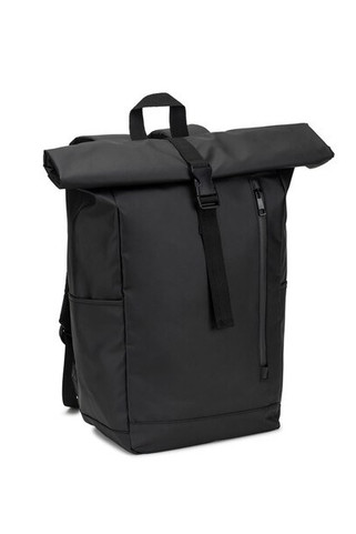 Roll top backpack with a zip system design that allows the top to be rolled up to fit the volume of the backpack - Egotier 92571