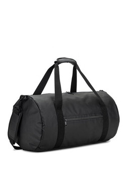 Egotier 92573 - Cylindrical sports bag in high-density 600D recycled polyester with side compartment for shoes