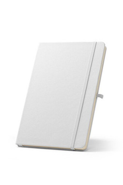 Egotier 93653 - A5 notebook in recycled polyester (100% rPET) 300D, ideal for sublimation personalisation