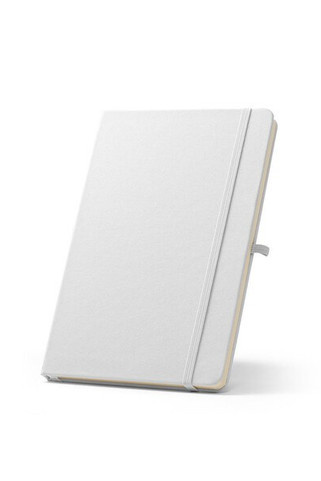 A5 notebook in recycled polyester (100% rPET) 300D, ideal for sublimation personalisation - Egotier 93653