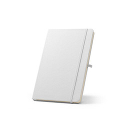 Egotier 93653 - A5 notebook in recycled polyester (100% rPET) 300D, ideal for sublimation personalisation
