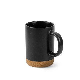 Ceramic mug with cork base 370 mL - Egotier 94371
