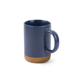 Egotier 94371 - Ceramic mug with cork base 370 mL