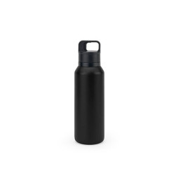 Egotier 94376 - Stainless steel bottle (91% recycled) with vacuum insulated double wall 590 mL