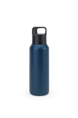 Egotier 94376 - Edelstahlflasche (91% recycelt) mit vakuumisolierter Doppelwand 590 mL