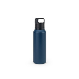 Egotier 94376 - Stainless steel bottle (91% recycled) with vacuum insulated double wall 590 mL