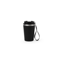 Egotier 94377 - Stainless steel travel cup (90% rSS) with double wall and matt finish 460 mL