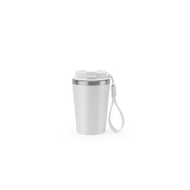 Reisebecher aus Edelstahl (90% rSS) mit doppelter Wand und matter Oberfläche 460 ml - Egotier 94377