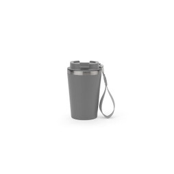 Egotier 94377 - Gobelet de voyage en acier inoxydable (90% rSS) à double paroi et finition mate 460 mL