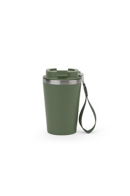 Egotier 94377 - Stainless steel travel cup (90% rSS) with double wall and matt finish 460 mL