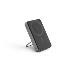 Egotier 97143 - Batterie nomade magnétique de 10 000 mAh avec chargeur sans fil ultrarapide de 15 W en ABS recyclé (100 % rABS) avec support