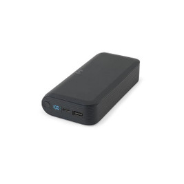 Egotier 97144 - 20'000 mAh powerbank in gerecycled ABS (100% rABS) met 15W supersnelle draadloze oplader