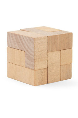 Egotier 98155 - Wooden puzzle with 7 pieces