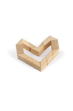 Egotier 98157 - Wooden puzzle with 24 pieces