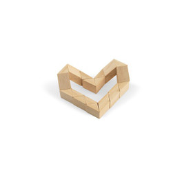 Egotier 98157 - Wooden puzzle with 24 pieces